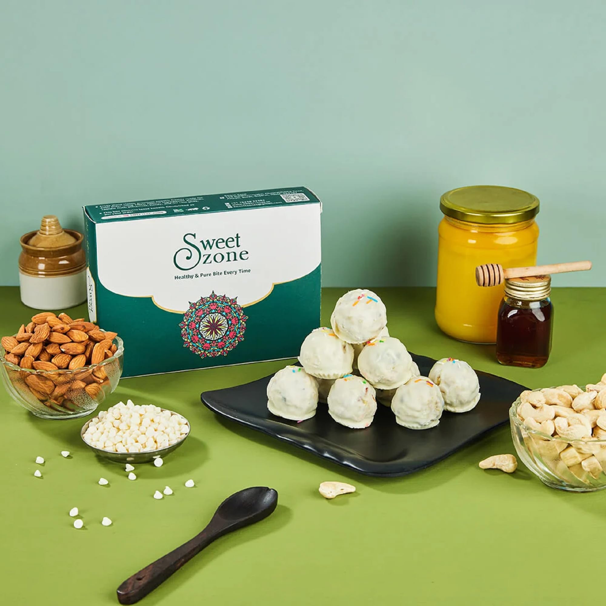 Sweetzone White Chocolate Dry Fruit Balls | Premium Dry Fruits